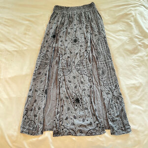 Women's Earthbound Trading Co Skirt, Size S, Gray